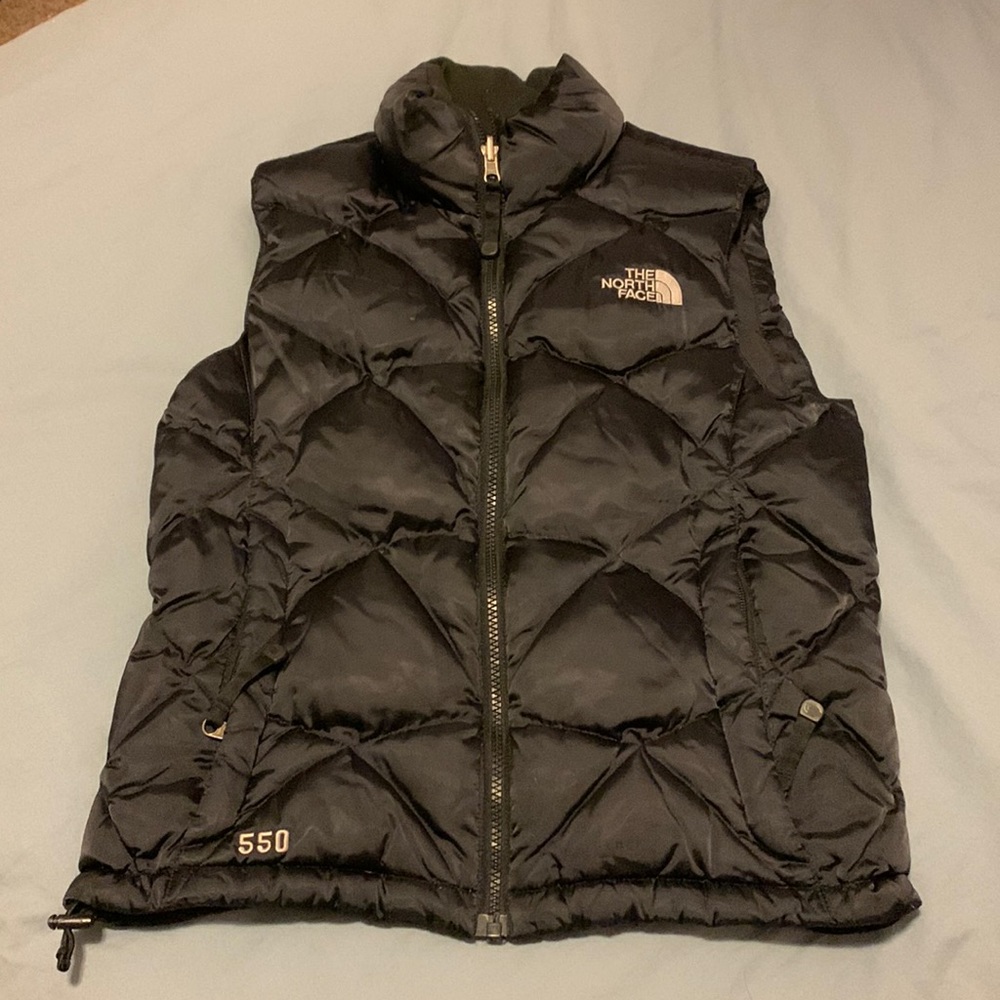 The north face puffy down vest